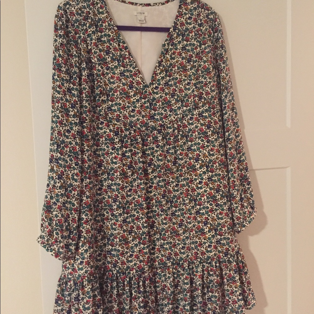 J Crew relaxed printed dress
